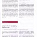 Scan einer Seite mit Rezension - Festschrift für Franz Streng zum 70. Geburtstag